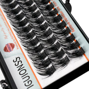 IGUIONSS 50D C/D Curl Lash Clusters – Single Length 8–16mm