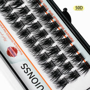 IGUIONSS 50D C/D Curl Lash Clusters – Single Length 8–16mm