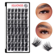 50D dense premade fan eyelash extensions, 11 rows, mixed 10-18mm