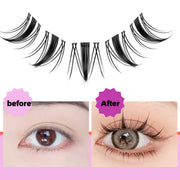 IGUIONSS IG06 Natural DIY Lash Kit on-eye effect with soft lower lash definition