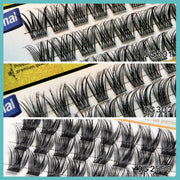 IGUIONSS lash cluster style comparison featuring IG2550