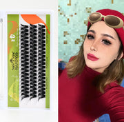 IG2750 dense lash clusters glamorous makeup look