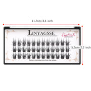 LINYAGSSE IG2350 three-row lash tray dimensions