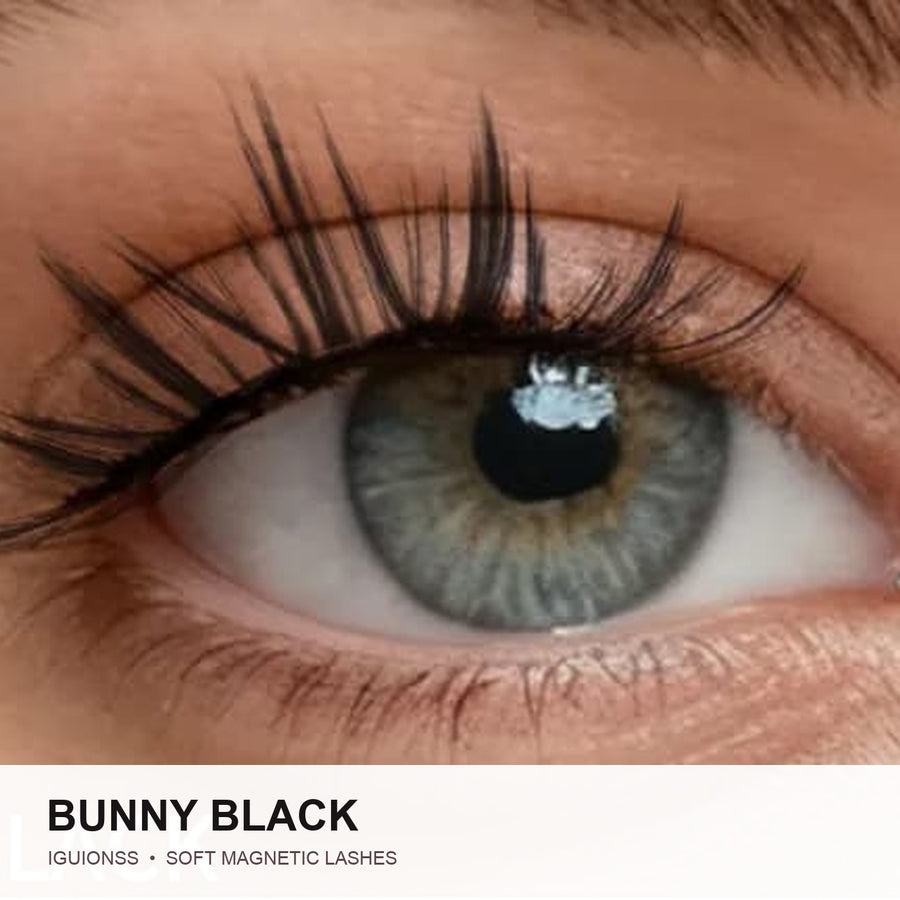 IGUIONSS Bunny Black Soft Magnetic Lash Kit