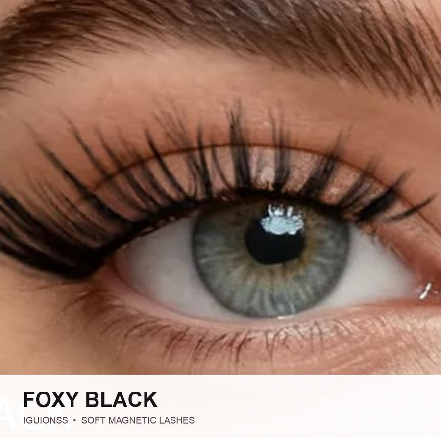 IGUIONSS Foxy Black Soft Magnetic Lash Kit