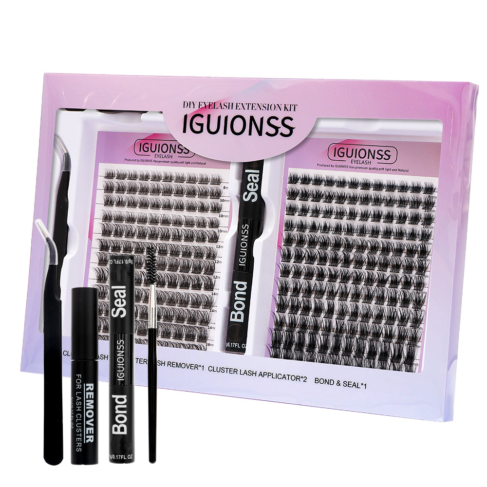 IGUIONSS IG2850 and 50D DIY lash extension kit contents
