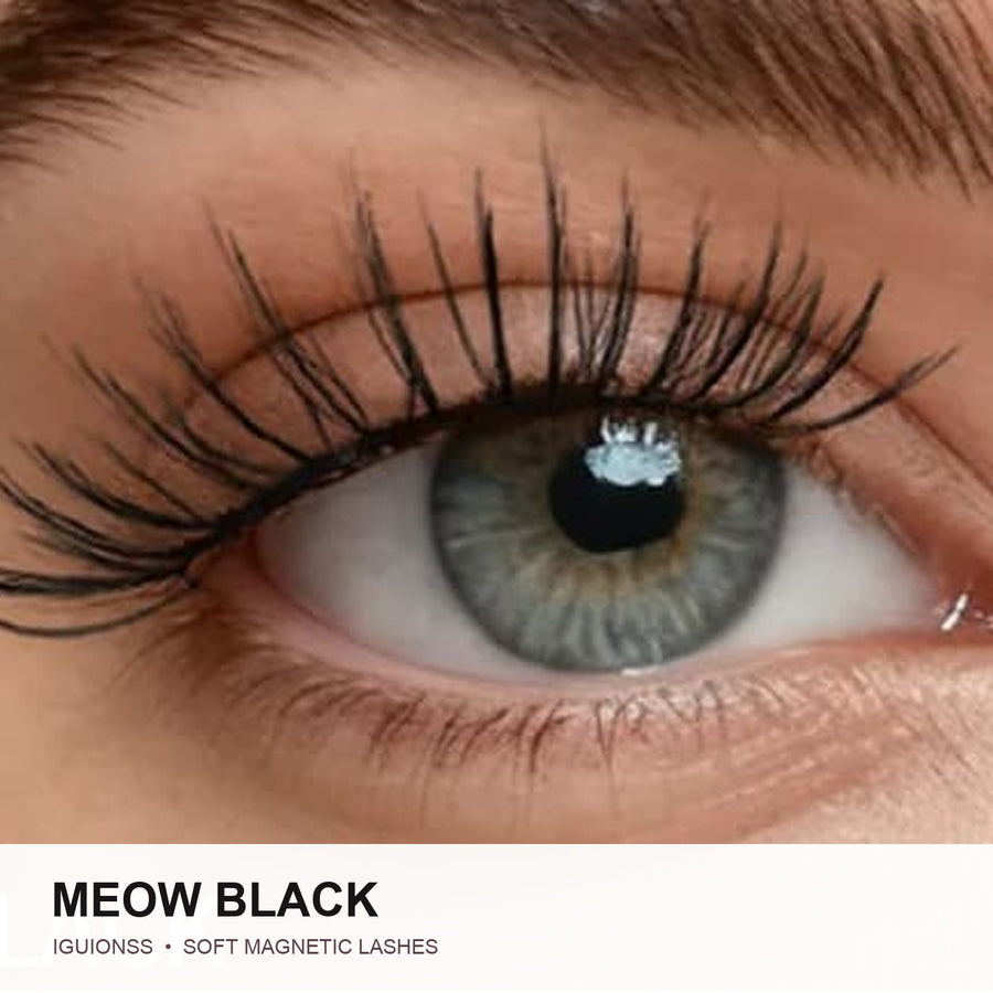 IGUIONSS Meow Black Soft Magnetic Lash Kit
