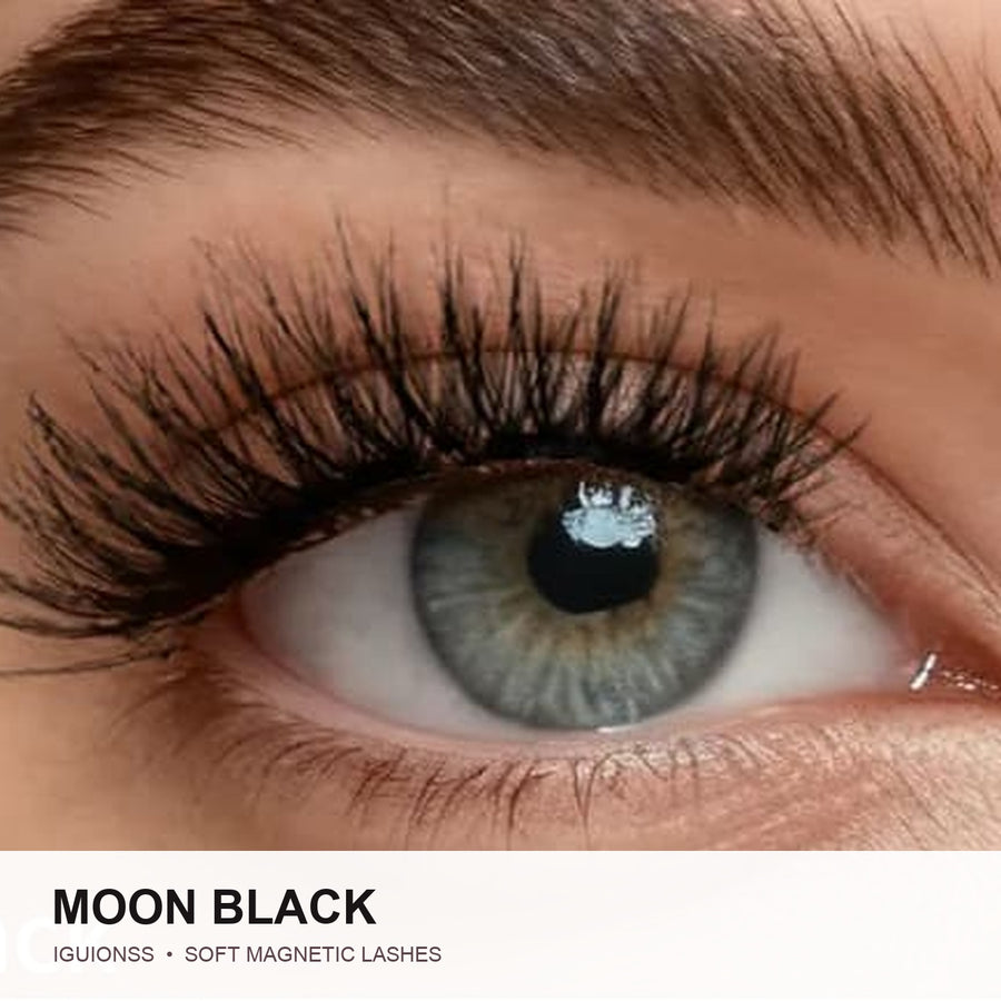 IGUIONSS Moon Black Soft Magnetic Lash Kit