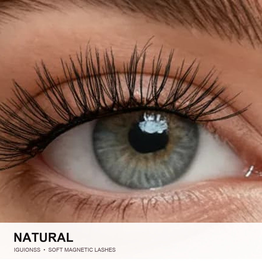 IGUIONSS Natural Soft Magnetic Lash Kit