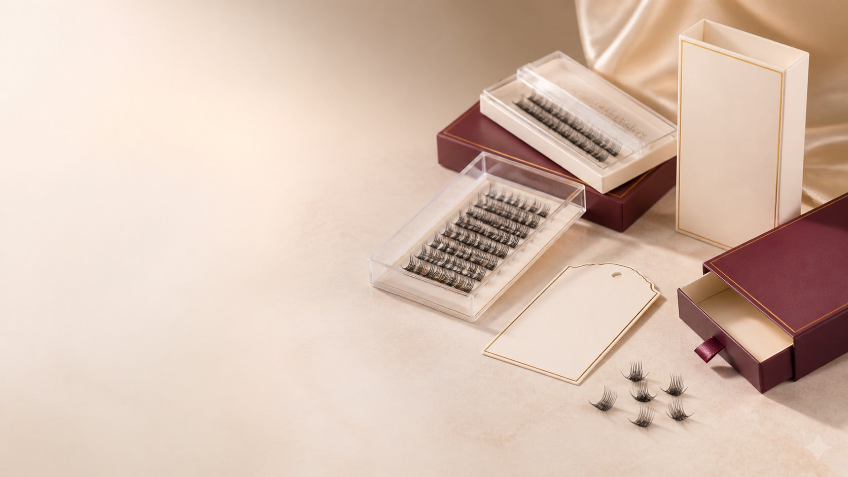 Private label lash products and packaging